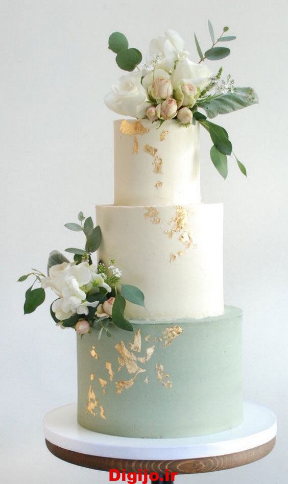 کیک عروسی سه طبقه 2020