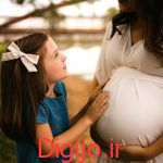 عکاسی دوران بارداری با فرزند اول