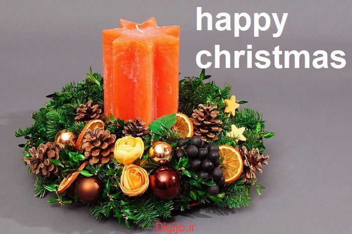 عکس نوشته تبریک کریسمس به انگلیسی
